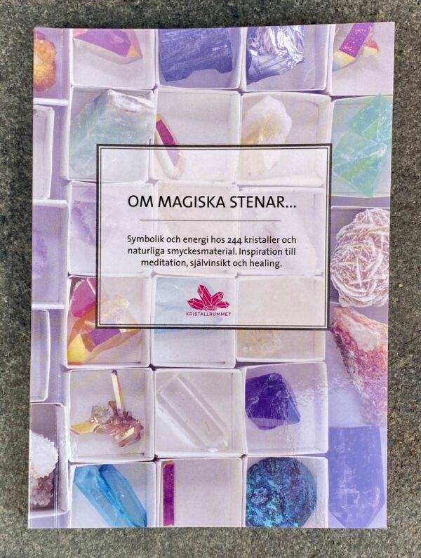 Om magiska stenar - bok, kristallbok